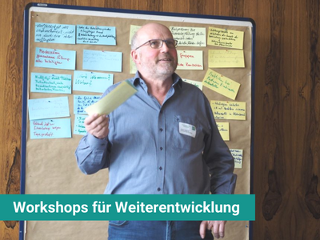 Workshops für Weiterentwicklung auf den Branchentag Naturbau Workshops für Weiterentwicklung auf den Branchentag Naturbau