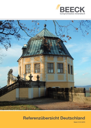 Beeck-Broschüre mit Referenzuebersicht