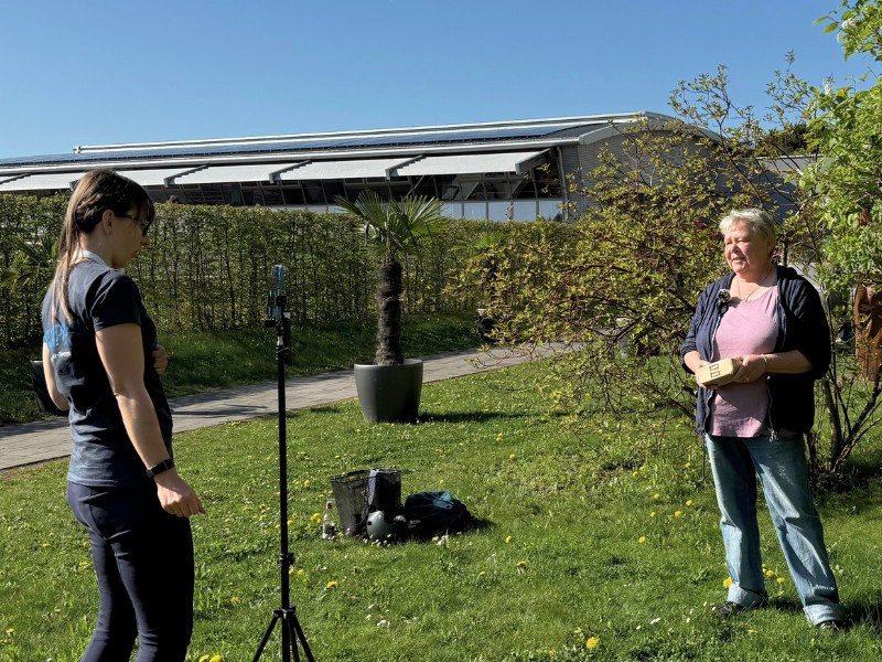 Videoaufnahmen durch Jenpix für Social Media auf ÖkoPlus-Branchentag 2025