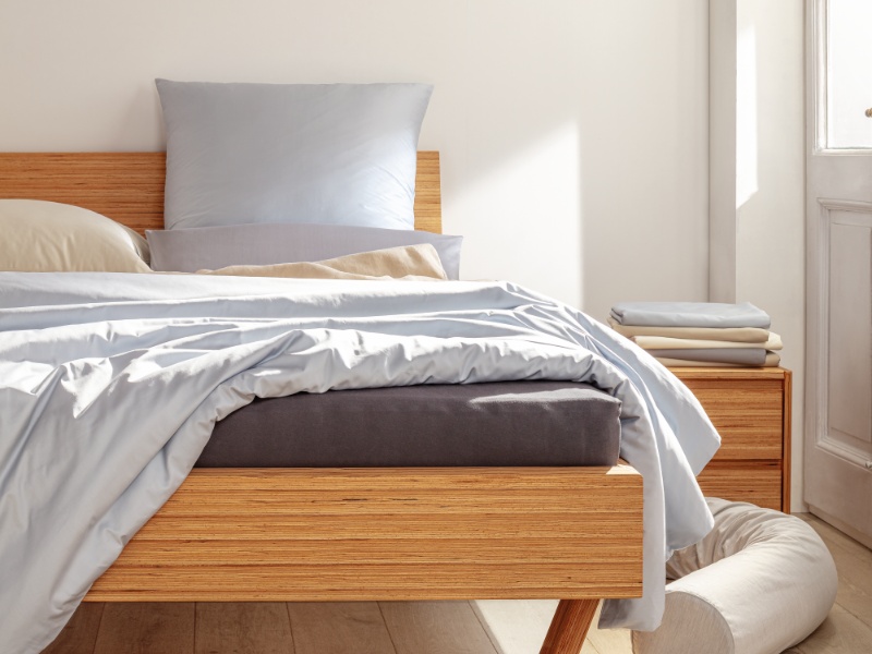 dormiente-Sommer-Bettdecken und kühlende Bettwäsche aus Naturfasern jetzt 10% günstiger kaufen
