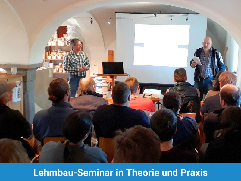 Lehmbau-Seminar in Theorie und Praxis in Malching bei Egginger Naturbaustoffe